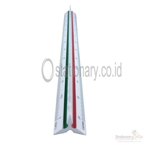 Jual DELI Penggaris Segitiga Scale Ruler 30cm 8930 | Shopee Indonesia