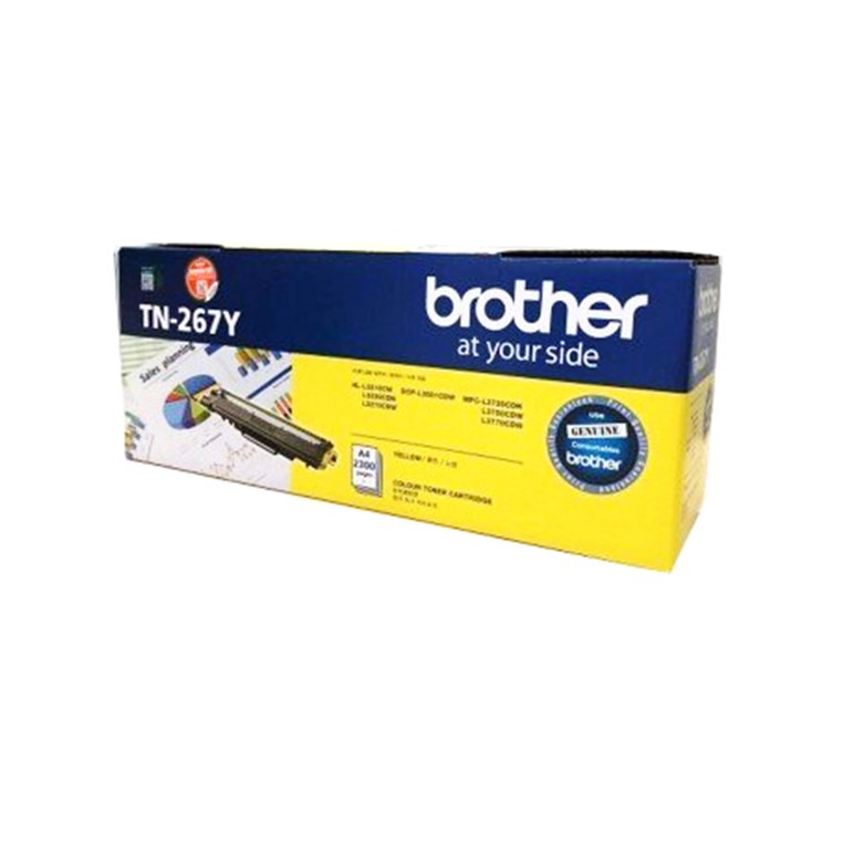 Toner Brother Original TN267 Yellow for DCP-L3551CDW, MFC-3735CDN, dll - Original Resmi (3)