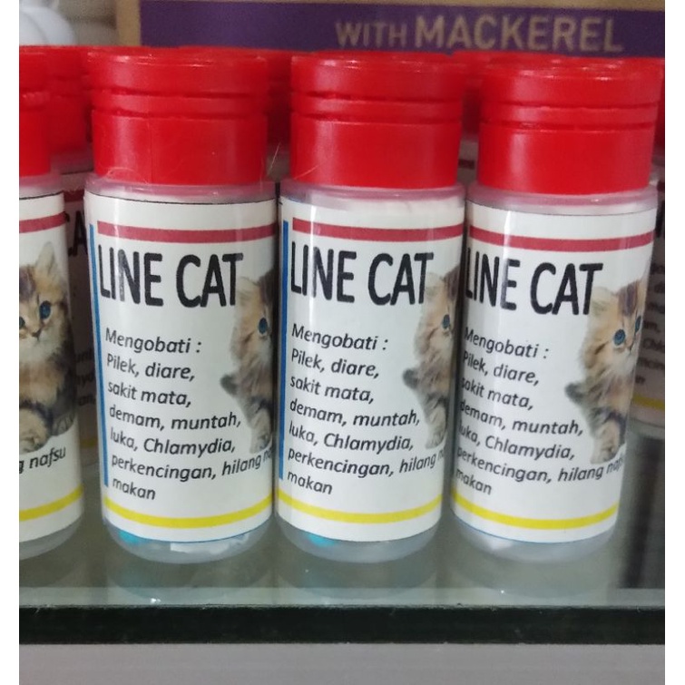 Jual LINE CAT obat Flu akut, batuk, sakit mata dan chlamidya pada ...