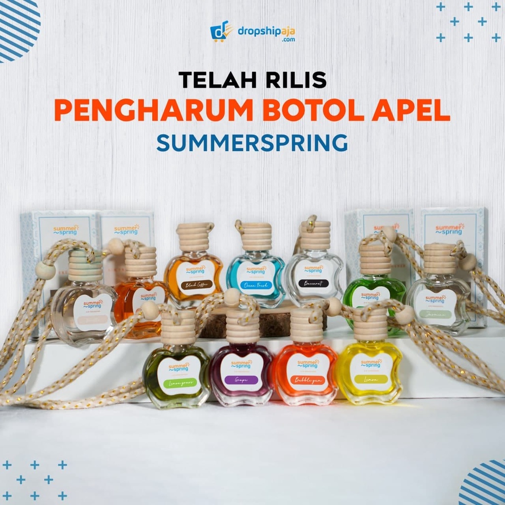 Jual Pengaharum Botol Apel Summerspring Best Seller 100% Original ...