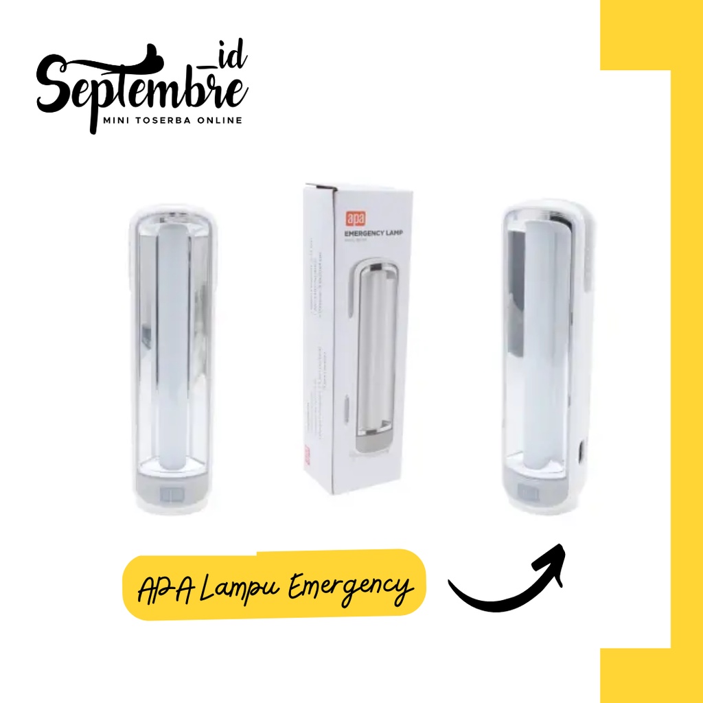 Jual APA Emergency Lamp Lampu Darurat APA Lampu LED Emergency 8 Watt