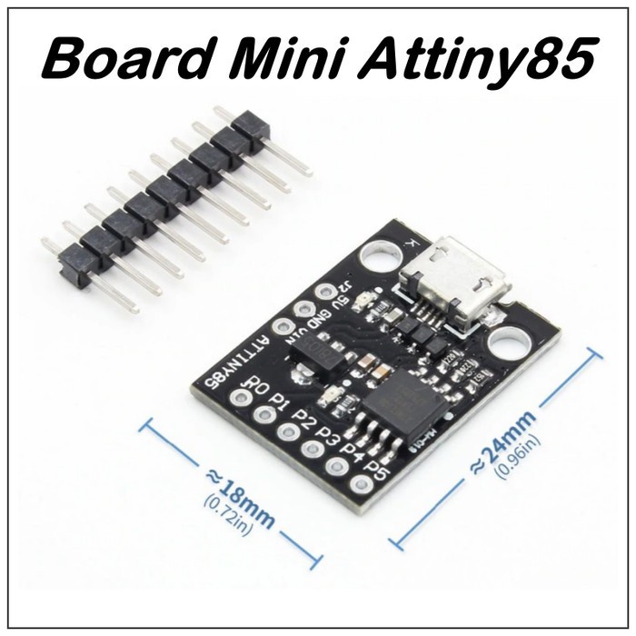 Jual Attiny85 Digispark Kickstarter Arduino IDE Compatible Development ...