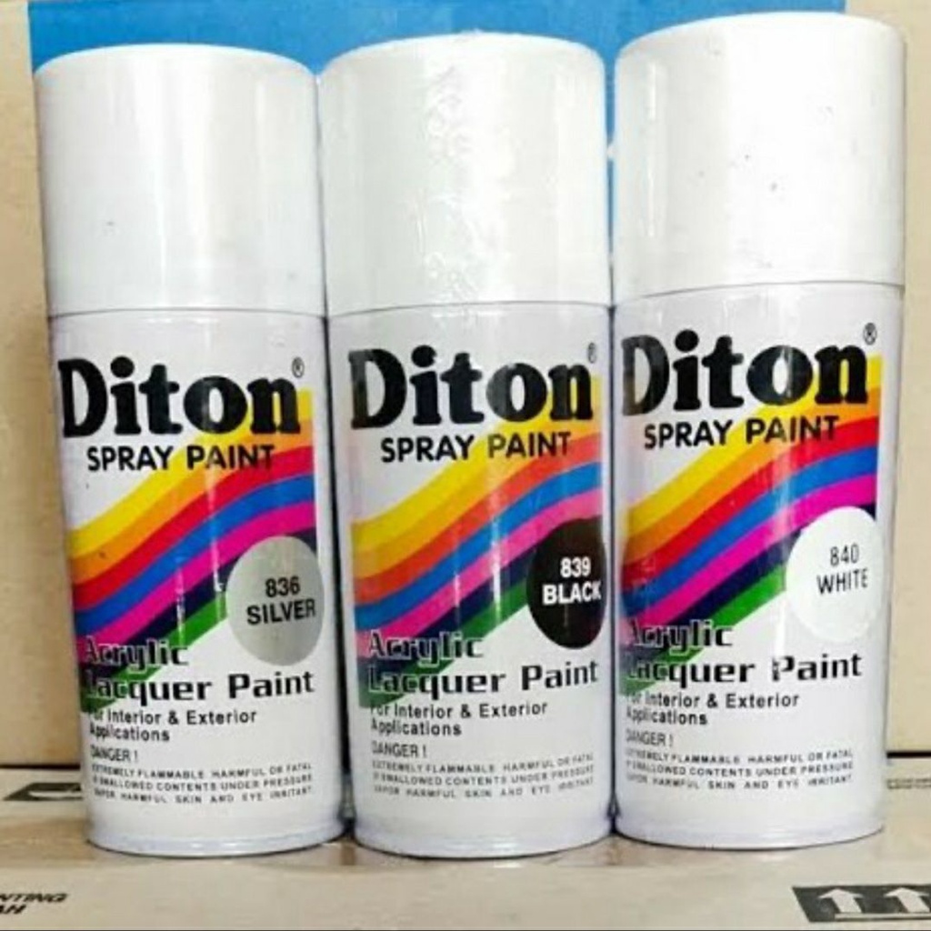 Jual CAT SEMPROT DITON PILOX PYLOX TRANSPARAN KILAT CLEAR WARNA WARNI ...