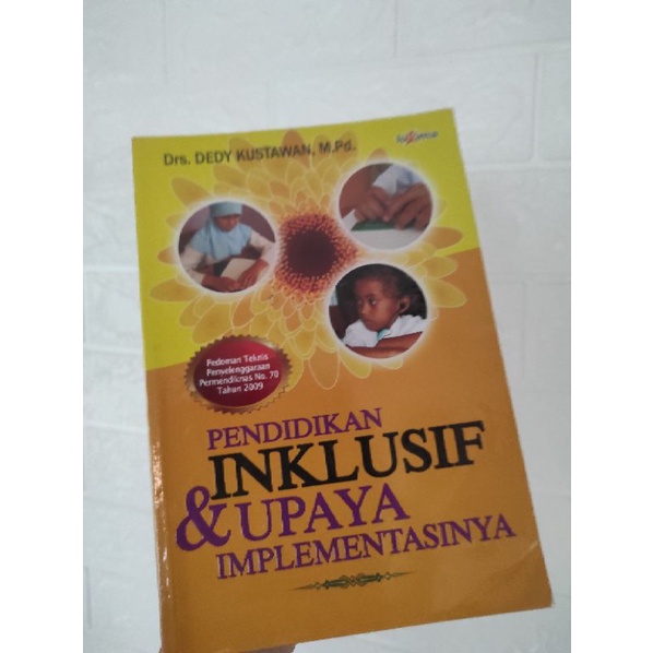 Jual Buku Pendidikan Inklusif Dan Upaya Implementasinya (preloved ...