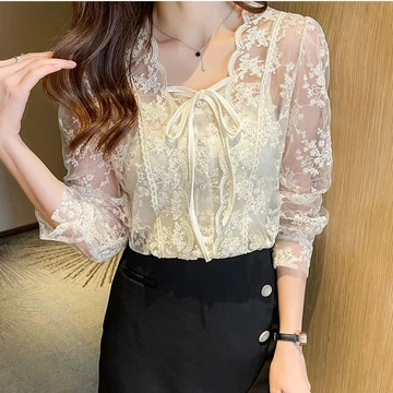 TM 2888 Blouse Edmonda Lace Top Import