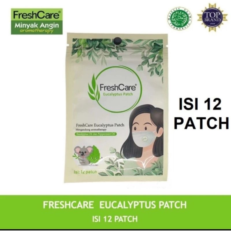 Jual FRESHCARE EUCALYPTUS PATCH (1 SAHET ISI 12 PATCH) | Shopee Indonesia