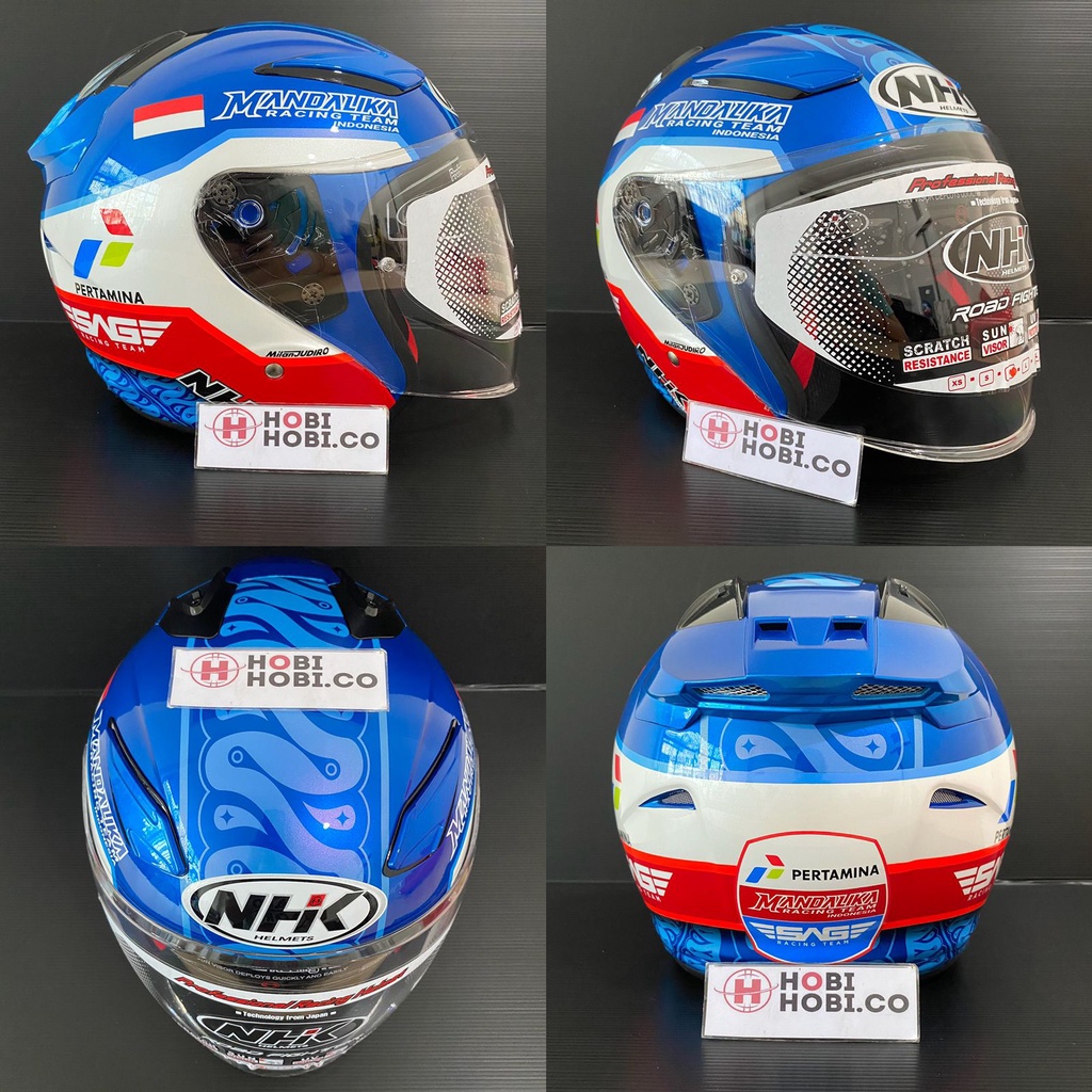 Jual HELM NHK HALF FACE R1 MANDALIKA Limited Edition ORIGINAL DOUBLE ...