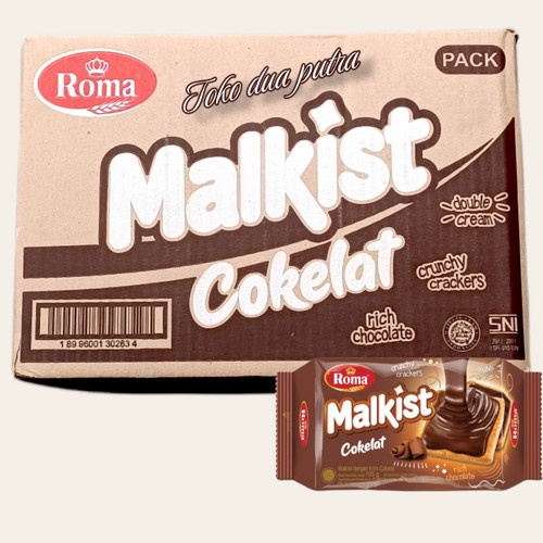 Jual 1 Dus Roma Malkist Coklat Isi 30 / Roma Malkis 1 dus | Shopee ...