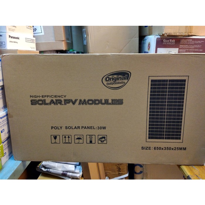 Jual solar panel cell surya st solar stc stec module 30wp 30 wp poly ...