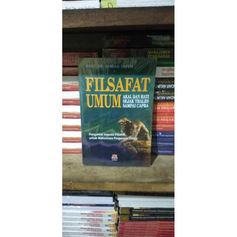 Jual Filsafat Umum Akal Dan Hati Sejak Thales Sampai Capra Buku Shopee Indonesia