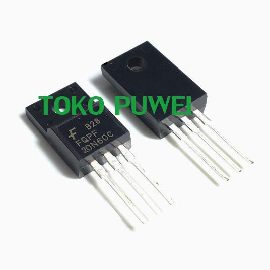 Jual Fqpf20N60C Fqpf20N60 20N60 P20Nm60Fp 60V N-Channel Mosfet To-220 ...