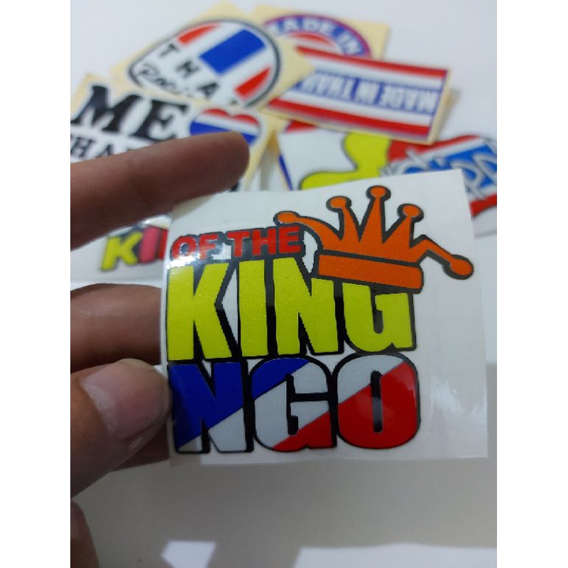 Jual STICKER MADE IN THAILAND THAI RACING DRAG KING GAJAH SIPP CUTTING ...