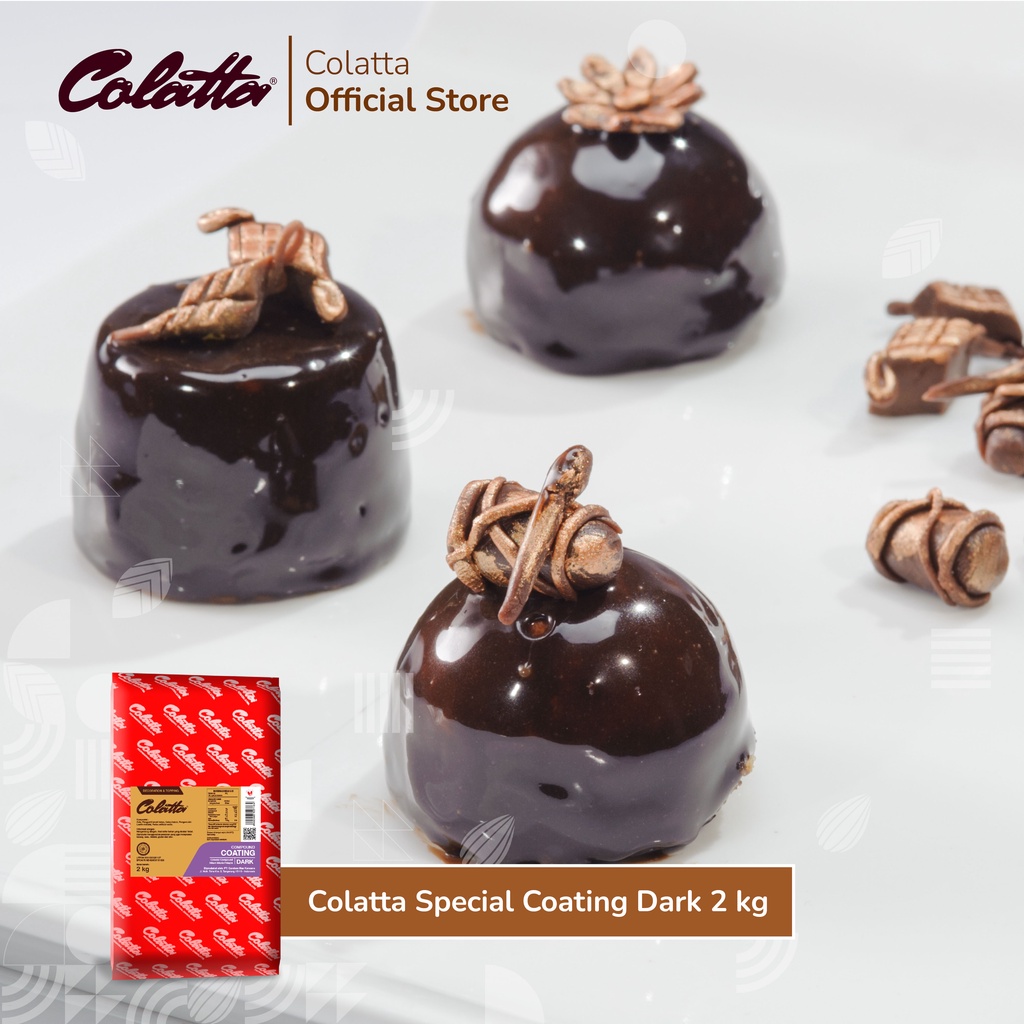 Jual Colatta Special Coating Chocolate Dark - Coklat Untuk Lapisan Kue ...