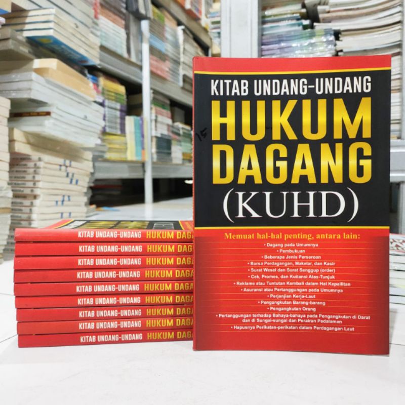 Jual Kitab Undang Undang Hukum Dagang ( KUHD ) / Original | Shopee ...