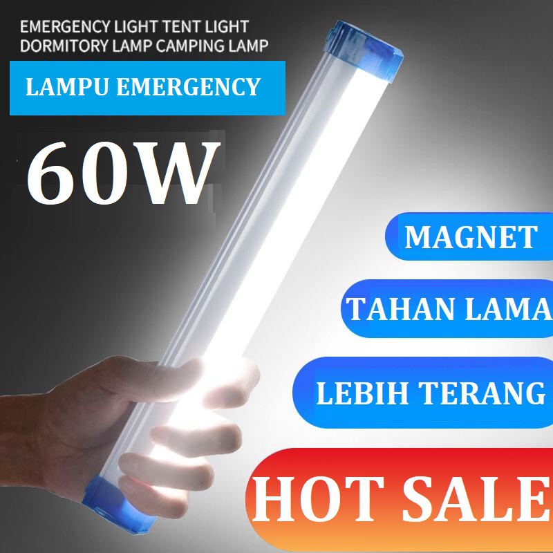 Jual Lampu Emergency T5 60w Super Terang / Lampu Darurat T5 Portable ...