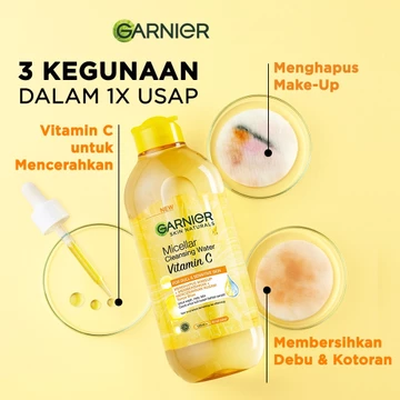 Garnier Micellar Water Vitamin C Kuning 400ml