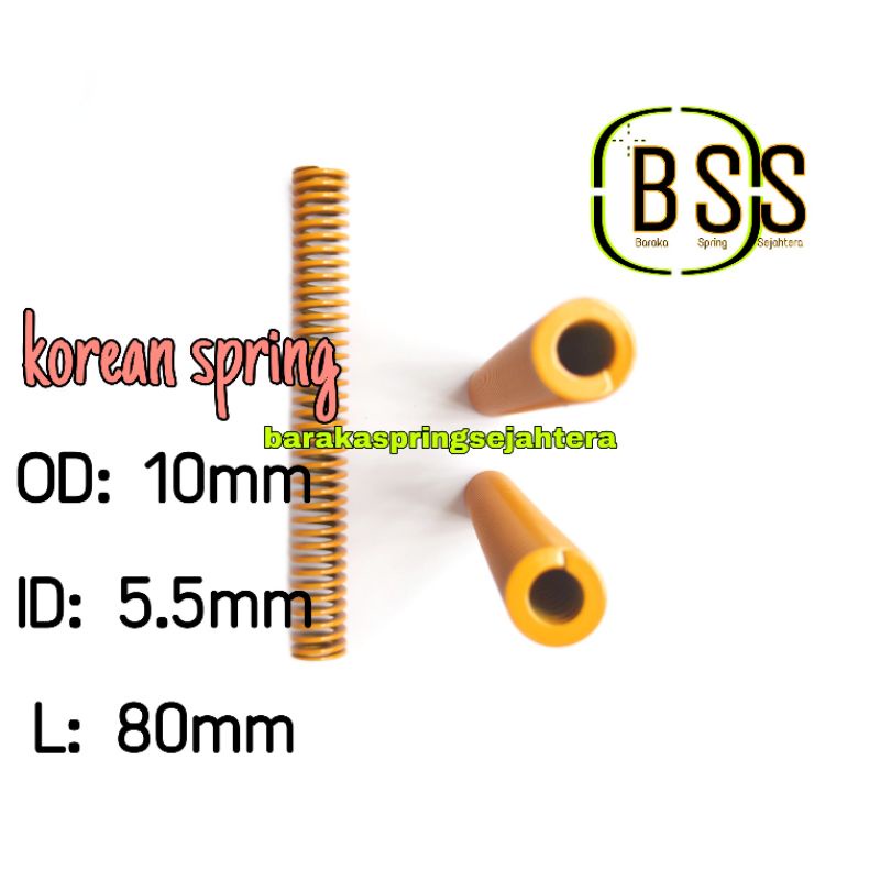 Jual Spring Kuning 10-80 Per Hammer Original Korea | Shopee Indonesia
