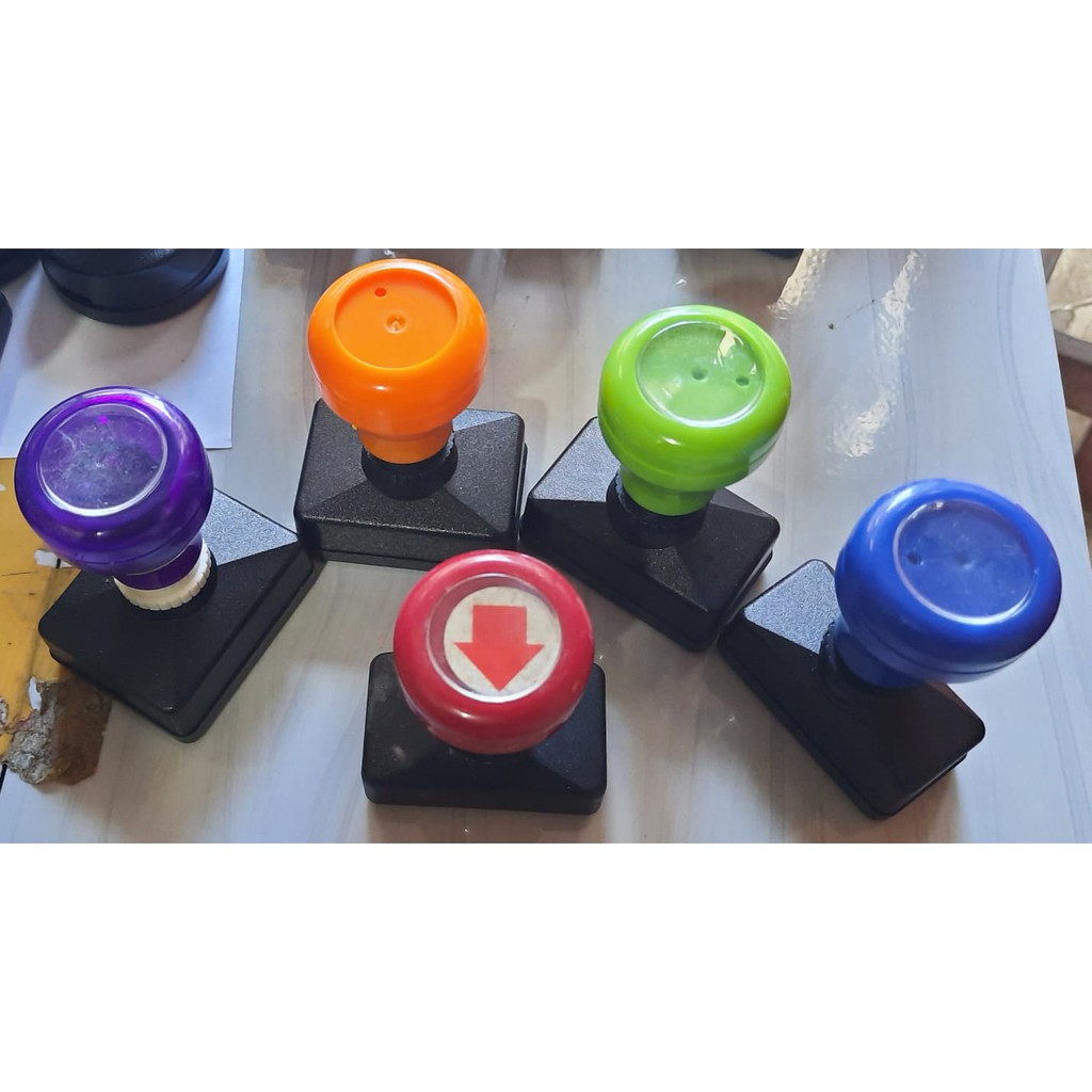 Jual cetak stempel otomatis / stempel warna / stempel flash ada pilihan ...