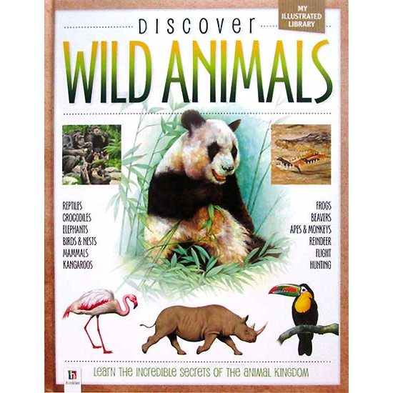 Jual (REFB-DISC-WILDANI) Discover Wild Animals My Illustrated Library ...
