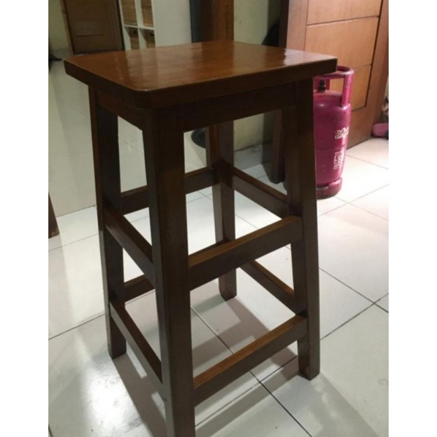 Jual Kursi Baso Bangku Tangga Kursi Tangga Kayu Solid T Cm Shopee Indonesia