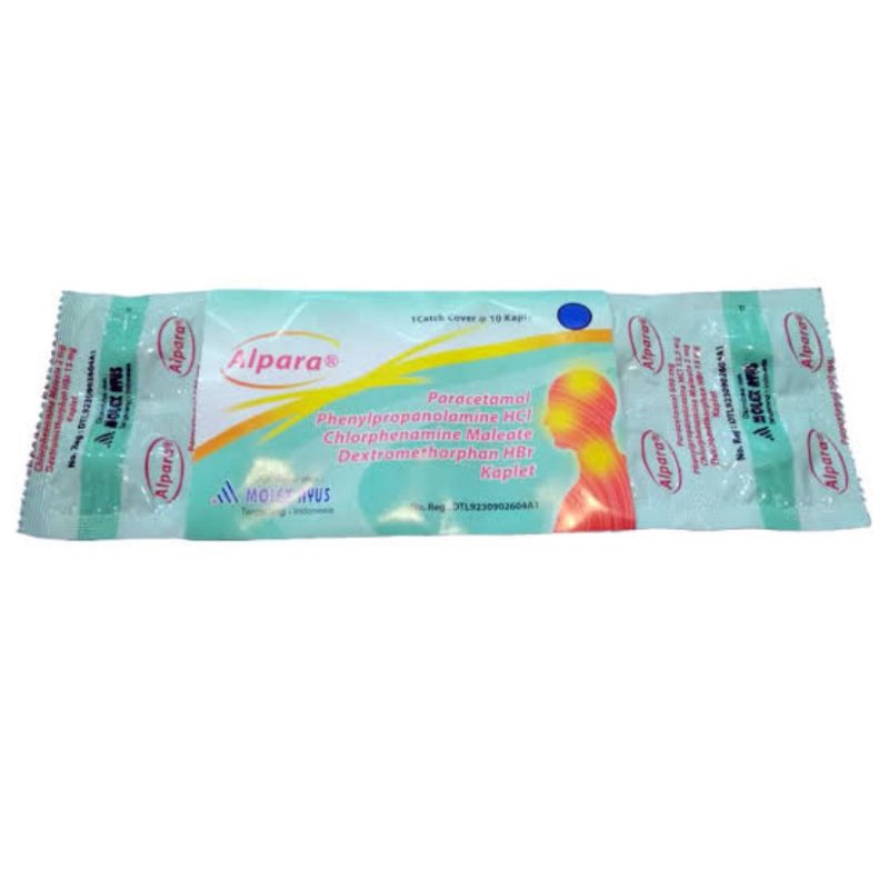 Jual Alpara Per STRIP isi 10 Tablet - Obat Batuk Pilek | Shopee Indonesia