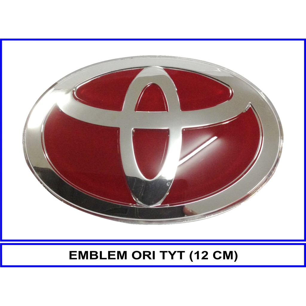 Jual EMBLEM ORI TYT (12 CM) | Shopee Indonesia