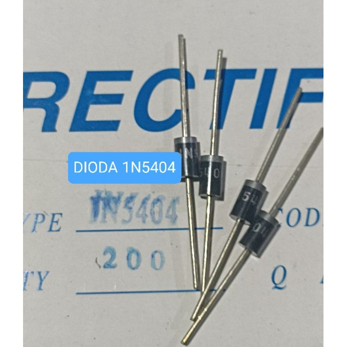 Jual Dioda 1n5404 Diode 1N 5404 3A 3 AMPERE | Shopee Indonesia