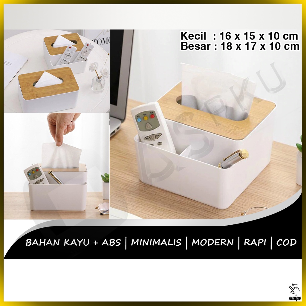 Jual Premium Tissue Box V1 Organizer Kotak Tisu Tempat Tisu Meja Kerja ...