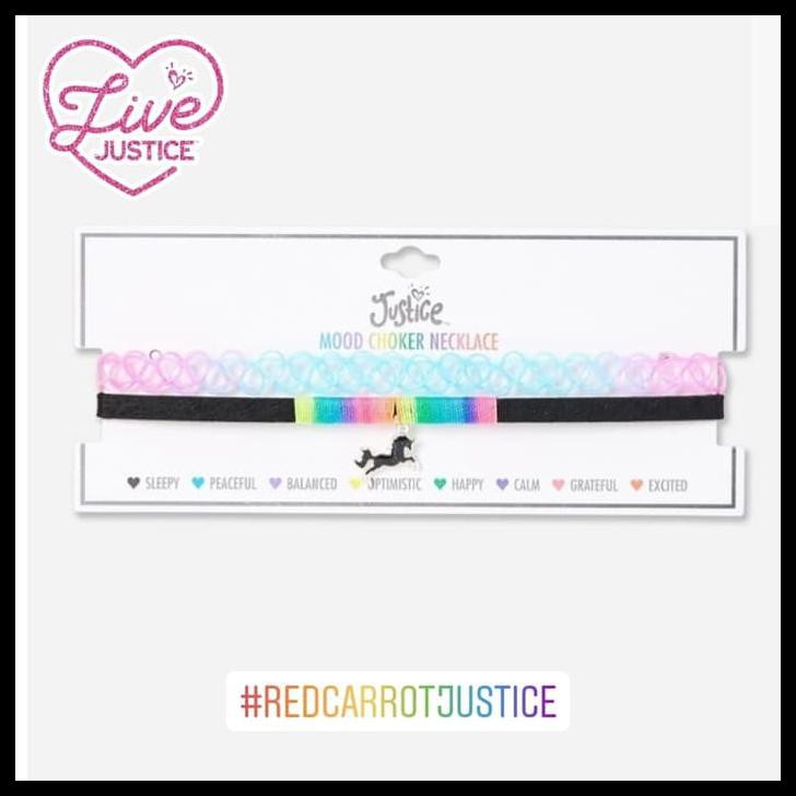 Justice mood hot sale choker necklace