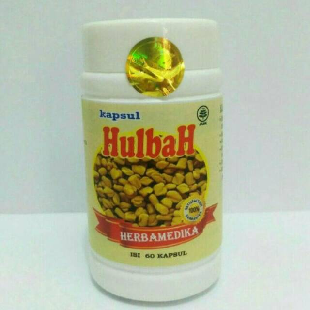 Jual Hulbah Kelabat Fenugreek 60 Kapsul Herbamedika Shopee