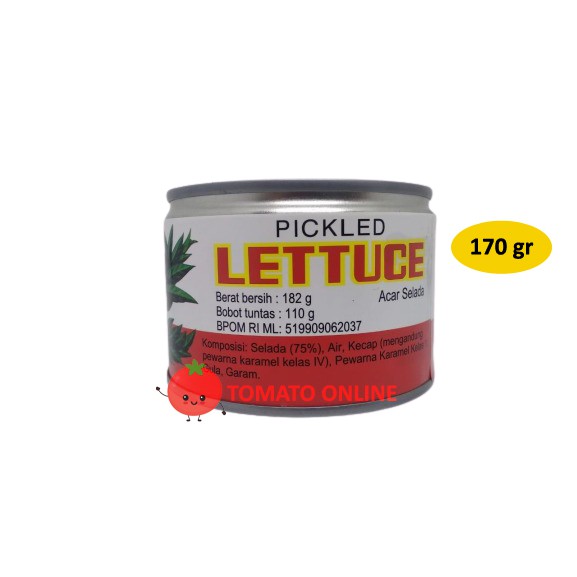 Jual Ikps Pickled Lettuce Acar Sawi Chaisim Selada Kaleng Gr