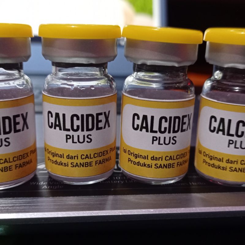 Jual Calcidex Plus Repack 5ml Obat Lumpuh Hewan Obat Kekurangan Kalsium ...