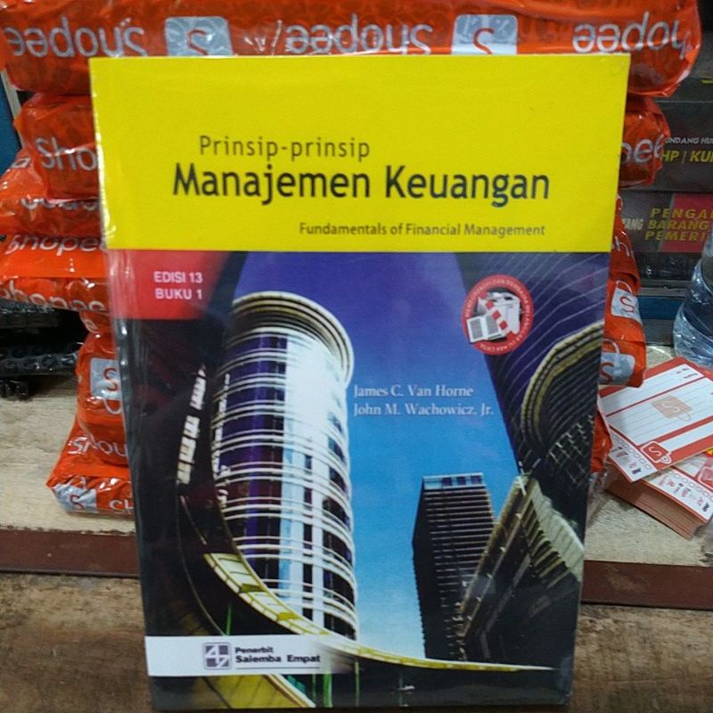 Jual Prinsip-prinsip Manajemen Keuangan Edisi 13 Buku 1 James Van Horn ...