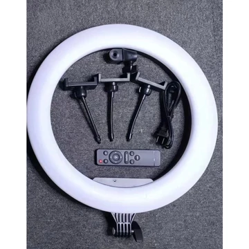 Ring Light 46cm Light Stand Tripod 2.1 Meter Make Up Live Streaming Ringlight Jumbo