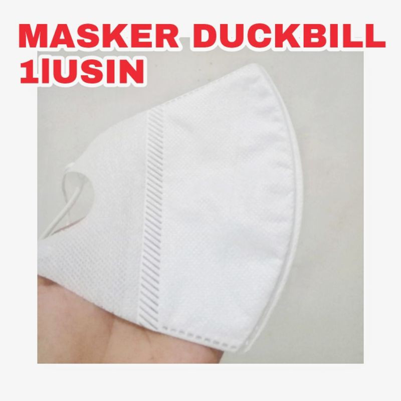 Jual Masker Duckbill 3 Aply 1 Box Hitam Atau Putih | Shopee Indonesia