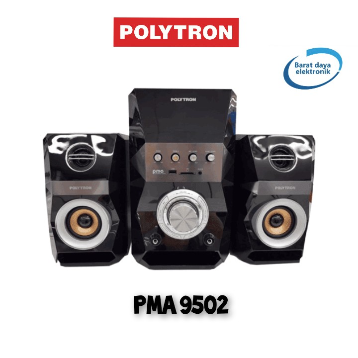 Jual SPEAKER AKTIF POLYTRON PMA 9522 Multimedia Speaker + BLUETOOTH/AUX ...