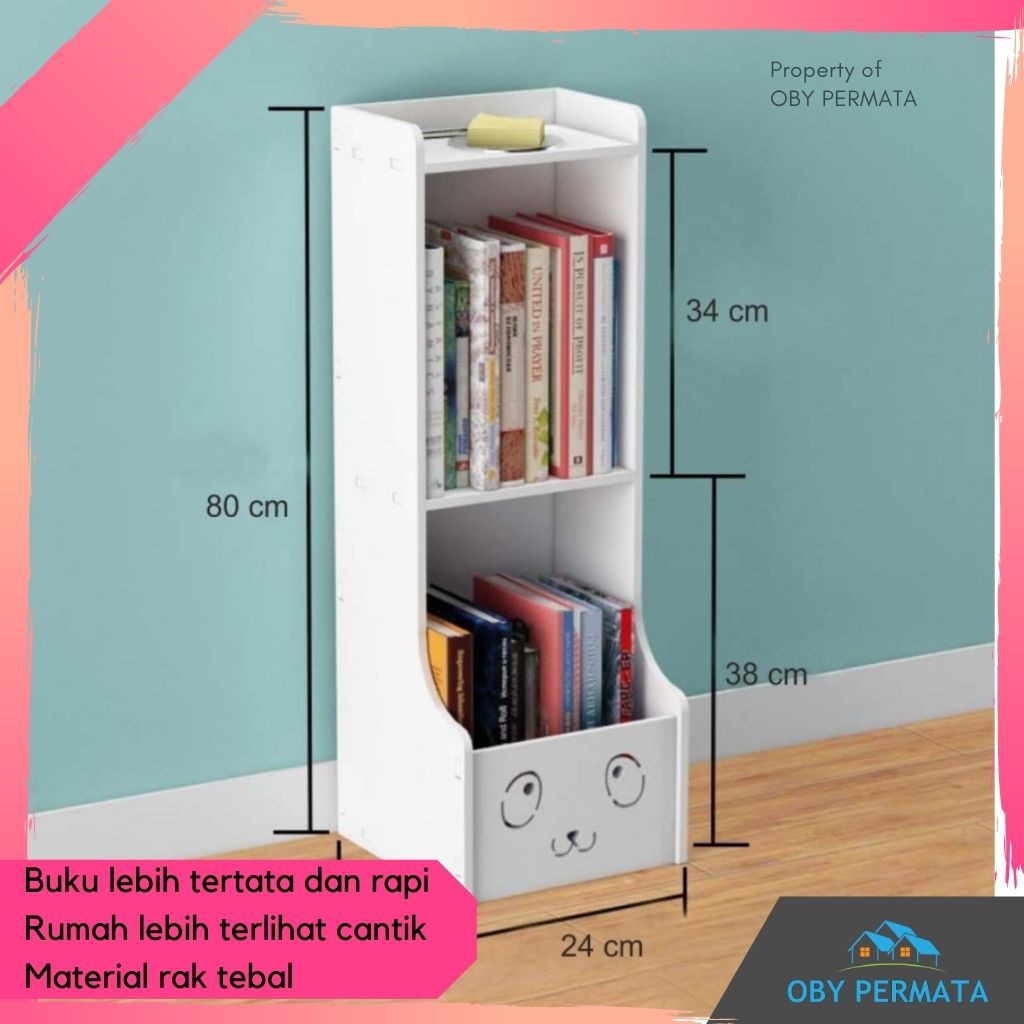 Jual Rak Tempat Buku Dekorasi Dinding Minimalis Portable Agar Lebih ...