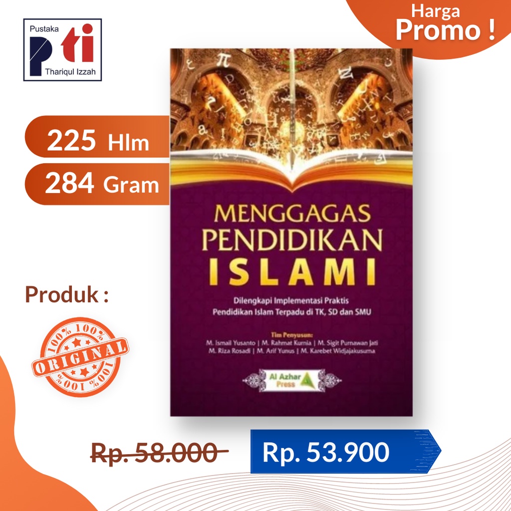 Jual BUKU MENGGAGAS PENDIDIKAN ISLAM AL AZHAR PRESS | Shopee Indonesia