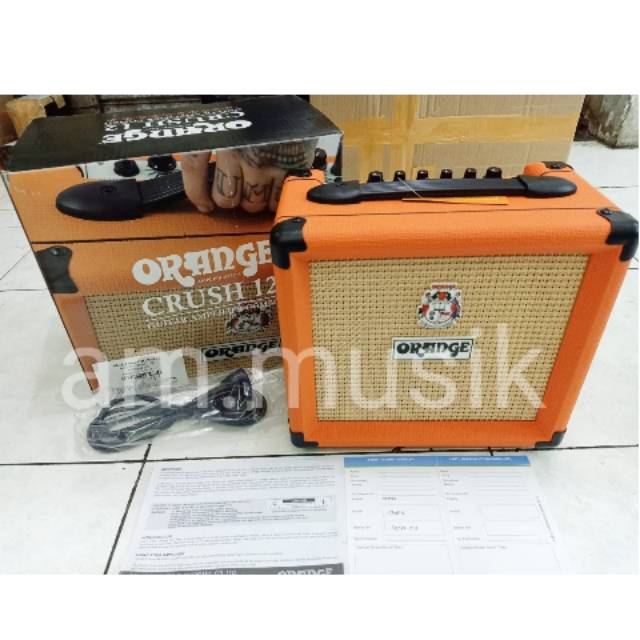 Jual ORANGE AMPS ELECTRIC GUITAR POWER AMPLIFIER ORANGE CRUSH 12 ORIGINAL Shopee Indonesia