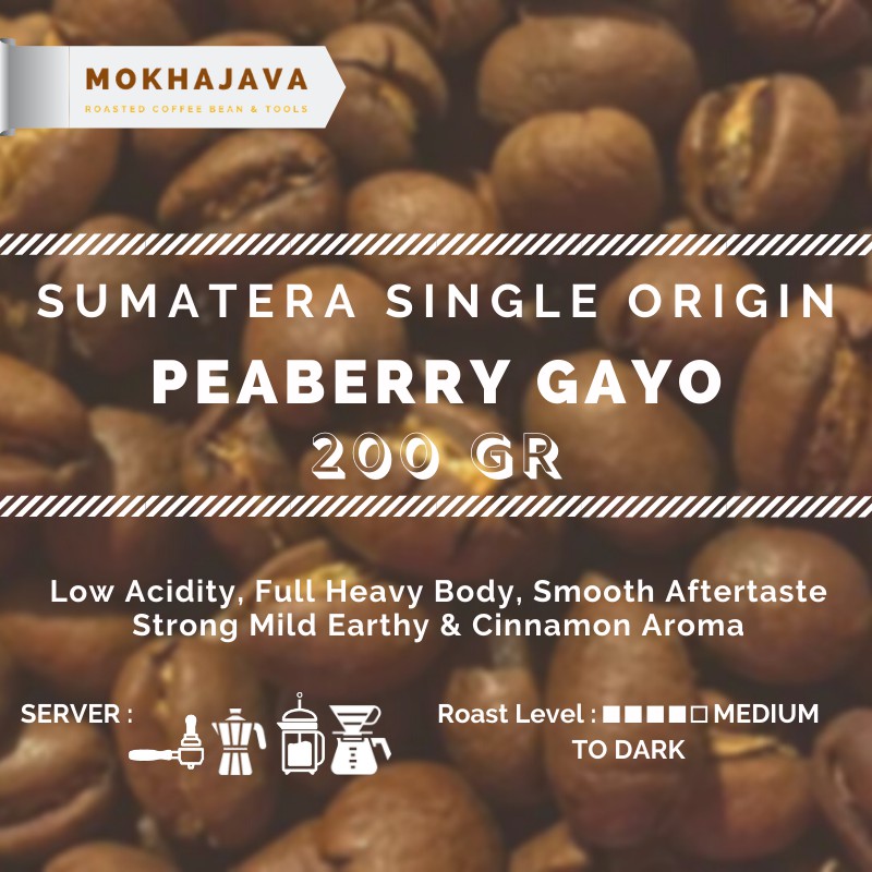 Jual Super Peaberry Gayo 200gr Single Origin Arabica Coffee 200 Gr Biji Kopi Arabika Shopee