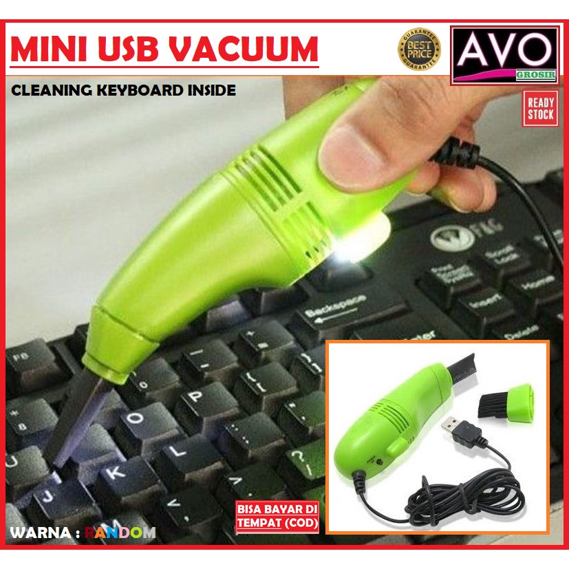 Jual Mini USB Vacuum Keyboard Cleaner Vakum Debu Laptop Computer PC