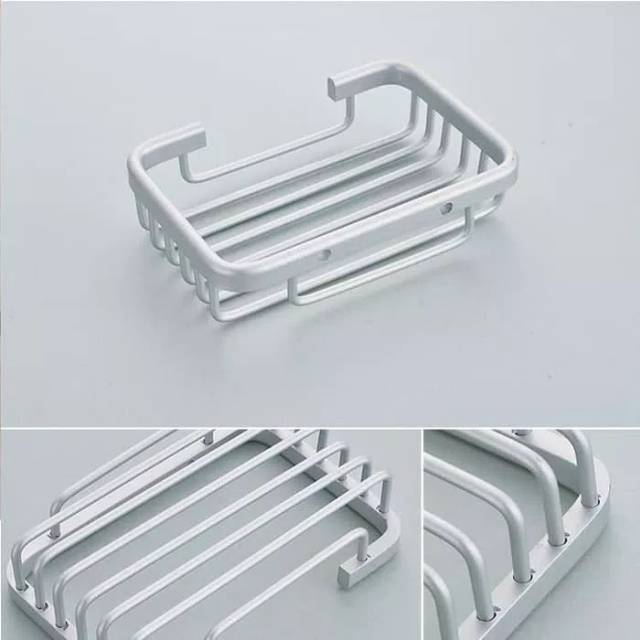 Jual Rak Sabun Tunggal Single Dinding Aluminium Toilet Kamar Mandi ...