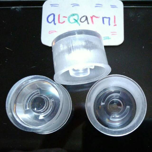 Jual Lensa led hpl waterproof 30°45°60°transparan 1,3,5 watt aquascap ...