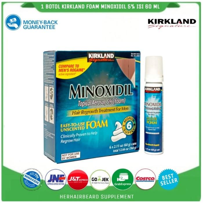 Jual Tonic | Kirkland Minoxidil Foam 5% / Minox Foam / Kebotakan ...