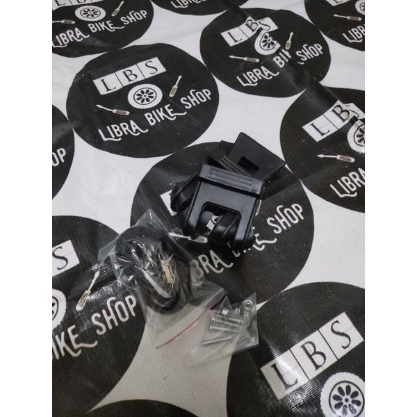 Jual TOE CLEAT PEDAL RNA RTC2 FIXIE PVC HITAM CLEATS TOECLIP STRAP