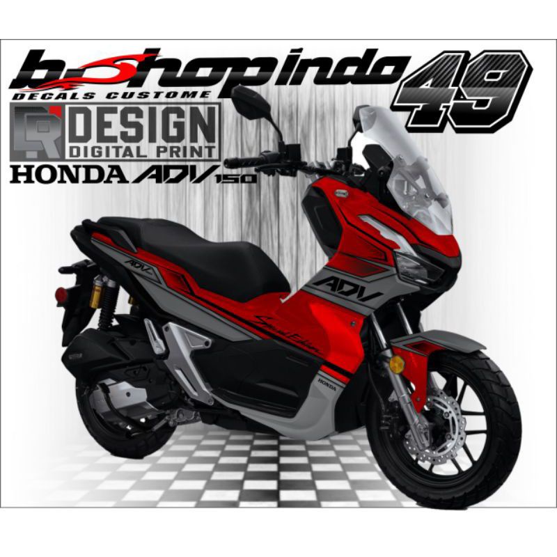 Jual Sticker Decal full body Honda ADV motif edition | Shopee Indonesia