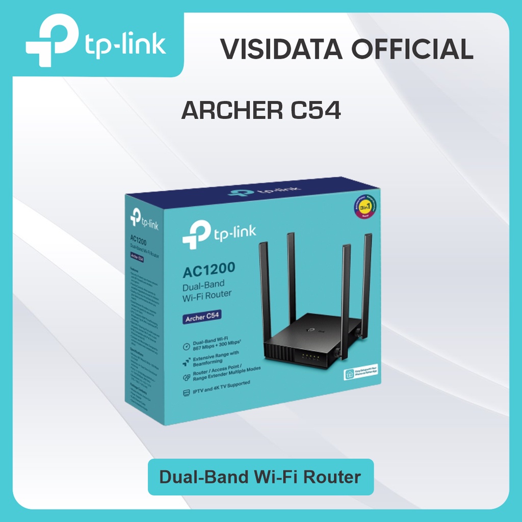 Jual Tp-link Archer C54 AC1200 Dual Band WiFi Router tplink - Garansi ...