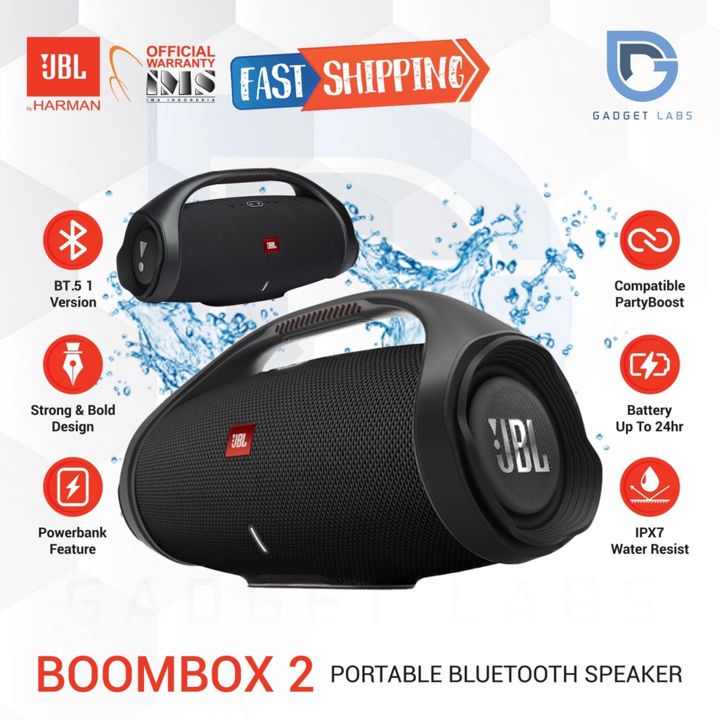 jbl Bluetoothスピーカー BOOMBOX2 | test.biginformatique.com