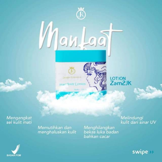Jual Lotion/handbody Zam zam by LJK ISI 350 gram(BPOM) Shopee Indonesia
