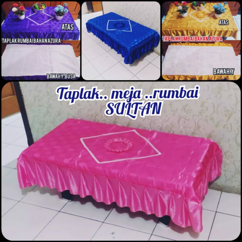 Jual Taplak Meja Rumbai/taplak meja ruang tamu/kantor | Shopee Indonesia